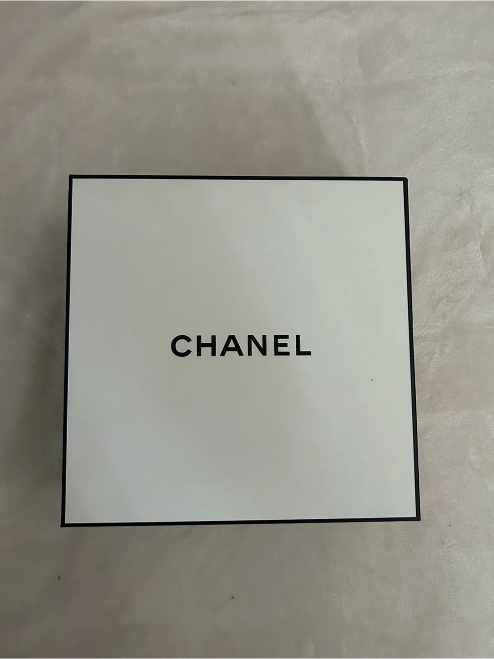 CHANEL Black and White Minimalist Wall Art Panel